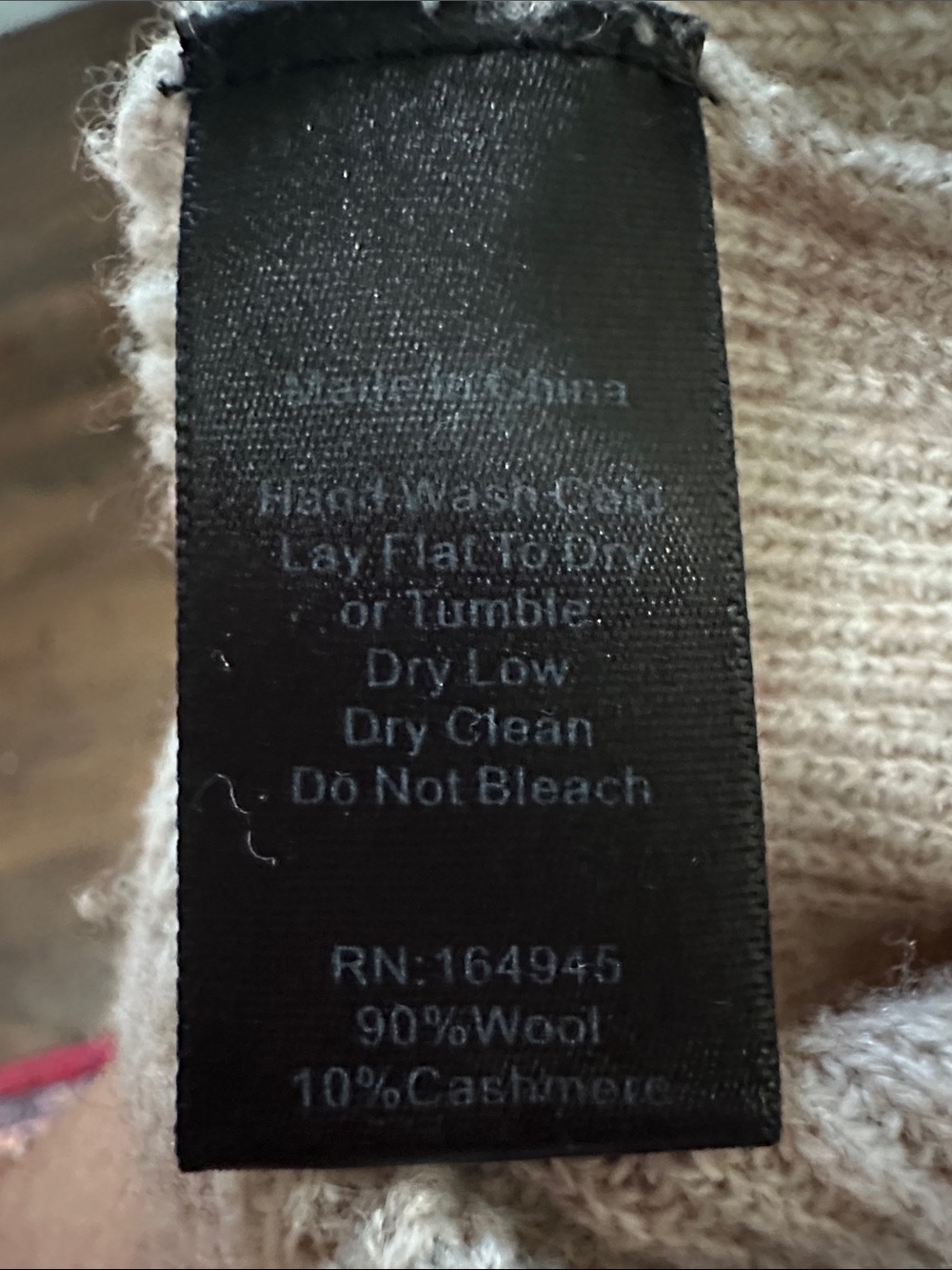 TOCCIN RIBBED WOOL CASHMERE DRESS - Picture 4 of 4